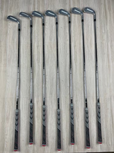 Men's 2025 TaylorMade P-790 Right Handed Iron Set Stiff Flex Steel Shaft (New)