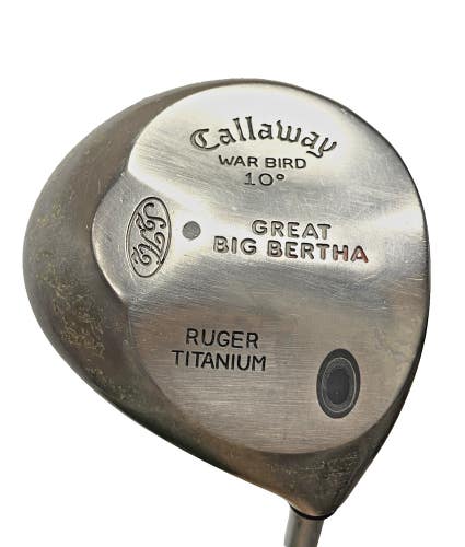 Callaway Great Big Bertha War Bird Ruger Ti Driver 10* RH Regular Graphite 44.5"