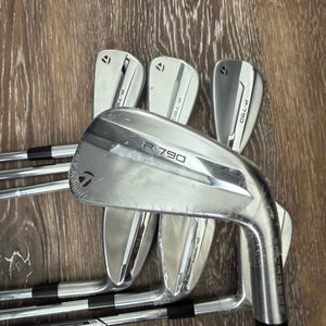 TaylorMade P790 Iron Set 4-PW RH KBS Tour Lite Stiff Shafts *NEW*