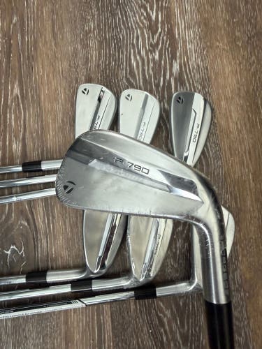 TaylorMade P790 Iron Set 4-PW RH KBS Tour Lite Stiff Shafts Regular Flex *NEW*