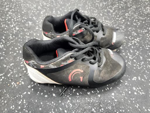 Used GUARDIAN BB/SB Cleats Black And White Youth 12.0 11849-S000038922