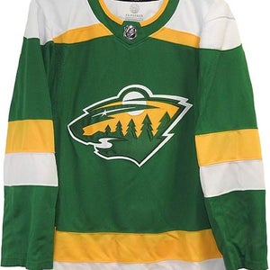 Minnesota Wild Men's Alternate Authentic Adidas Primegreen Jersey Size 52 NWT
