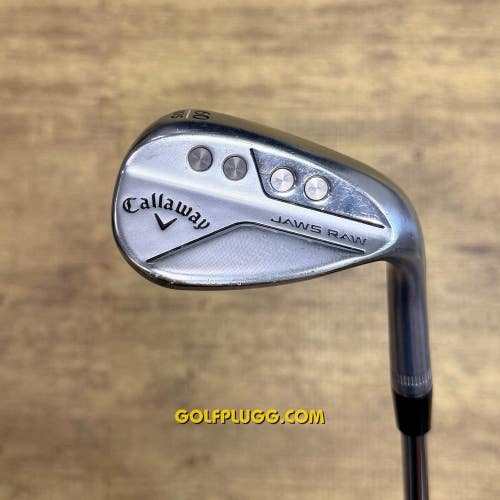 60 Wedge- Callaway Jaws Raw / Dynamic Gold, Wedge Flex (2968)