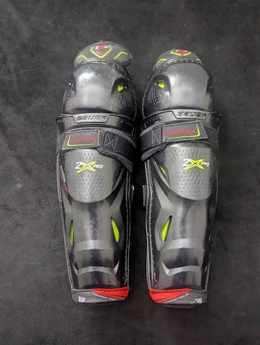 Used Bauer Vapor 2X Pro Shin Pads 12"