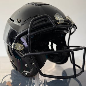 Schutt F7 LX1 Black Football Helmet (Youth Large)