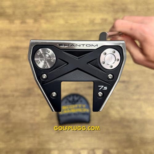 Scotty Cameron Phantom 7.5 Putter w/ Headcover, 34" (2969)