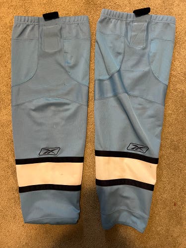 Blue Senior Reebok Edge Socks (Used)- Pittsburgh Penguins Winter Classic