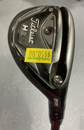 Titleist 816 19 #2 Hybrid 41" HYPERSONIC SK Fiber Regular Flex Graphite USED