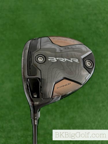 LH Taylormade BRNR Copper 11.5 Degree Mini Driver / Stiff