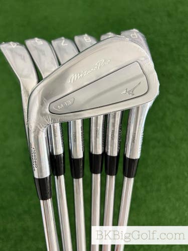 NEW LH Mizuno M-13 Forged Iron Set 4-P / NS Pro Modus Tour 120 Stiff