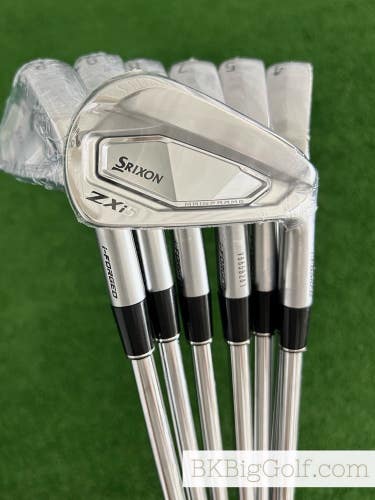 NEW Srixon ZXi5 / ZXi7 25 Forged Combo Iron Set 4-P / KBS 80 HL Regular