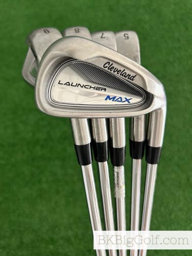 Cleveland Launcher Max Iron Set 5-9 / KBS Max 85 Stiff