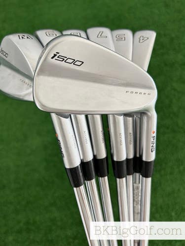 Ping i500 Forged Iron Set 4-W / Ping AWT 2.0 Stiff