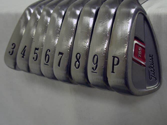 Titleist 755 Forged Irons Set 3-PW (Steel Tri-Spec, Stiff) Golf Clubs