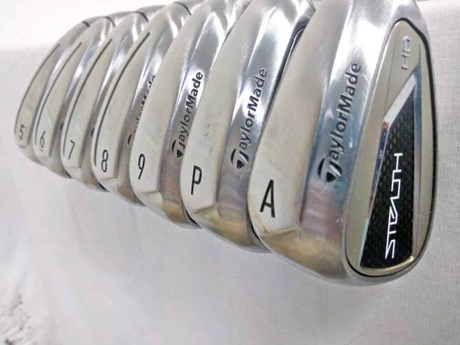 Taylor Made Stealth HD Iron Set 5-PW+AW (Steel KBS Max MT 85 Stiff, LEFT) LH