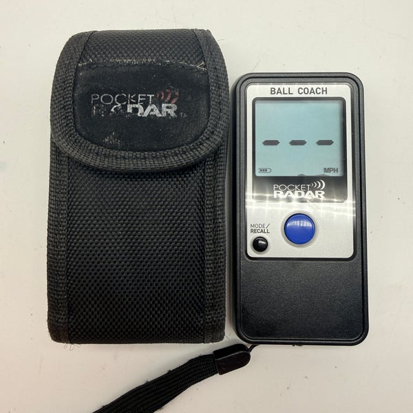 Pocket Radar Ball Coach PR1000-BC Baseball/Softball Golf Radar Gun with Case