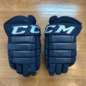 NHL Pro Stock CCM HG97XP 4-Roll Hockey Gloves 14" Florida Panthers
