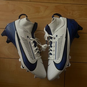 Nike Vapor Edge Pro 360 2 TB Mens Size 9.5 Football Cleats Blue FN7759-113