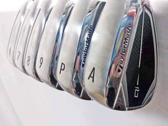 Taylor Made Qi Iron Set 6-PW+AW (Graphite Fujikura Ventus TR Blue Senior)