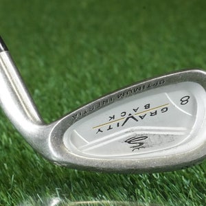 Cobra Gravity Back 8 Iron Optimium Inertia Cobra Stiff Flex Steel Shaft RH