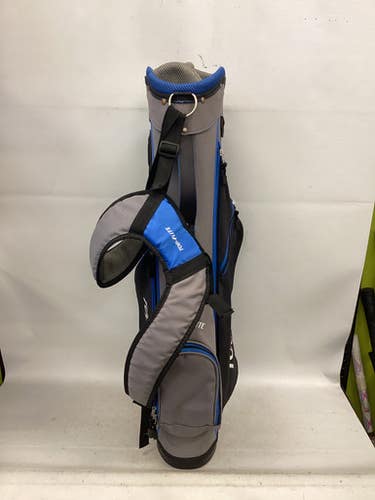 Used Top Flite 5 SLOT STAND BAG Jr Stand Bag Royal Blue And Grey 11851-S000045999