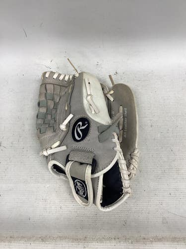 Used Rawlings HIGHLIGHT BB/SB Glove RH Throw Grey 12" 11851-S000045981