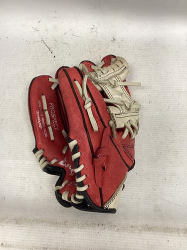 Used Mizuno POWERCLOSE BB/SB Glove LH Throw White/Black/Red 10" 11851-S000045970