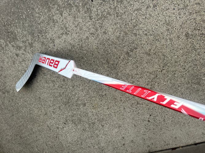 Senior Bauer Vapor Flylite Regular Goalie Stick 25" Paddle (Used)