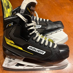 Bauer Supreme M3 Hockey Skates Extra Wide Width 7 (Gently Used)