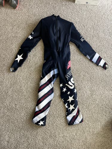 Unisex Medium 2024 Kappa U.S. Ski Team Ski Suit (Lightly Used) FIS Legal