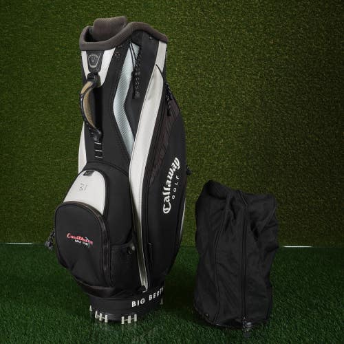 Callaway Big Bertha Cart Golf Casa Blanca Logo Black/White/Silver 6-Way Divider