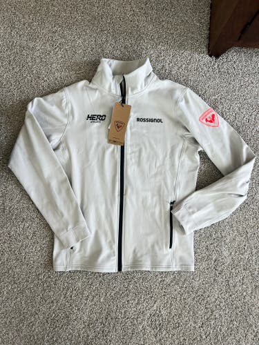 Rossignol Team Athlete Jacket, Gray Adult Unisex Medium/Large, (New)