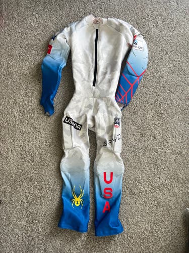 Unisex Medium Spyder U.S. Ski Team Ski Suit (New) FIS Legal