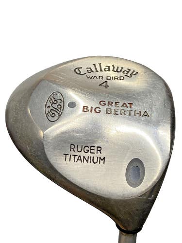 Callaway Great Big Bertha War Bird Ruger Ti 4 Wood RH Regular Graphite 42.5"