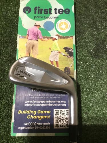Srixon ZX4 MK II Face Forged 9 Iron Seniors KBS Max 55 Graphite Iron Shaft 36.5