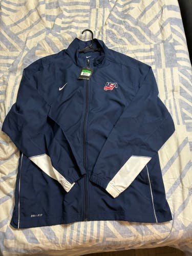 Nike USA Hockey Track Suit XL **New**