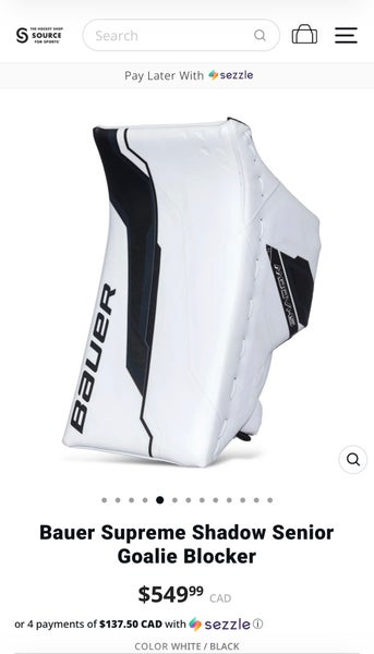35" 2025 Bauer Supreme Shadow Regular Goalie Full Set (Used)