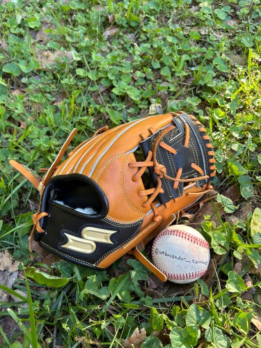 SSK Proedge 11.25” I Web Made In Japan Baseball Glove Tan/Black