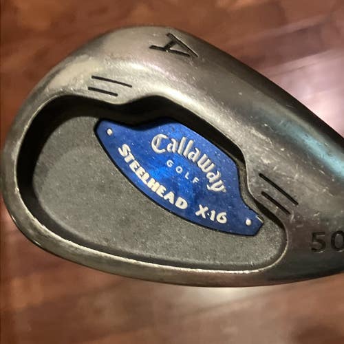 Callaway Steelhead X-16 A Approach Wedge 50 * Right Handed Graphite Shaft