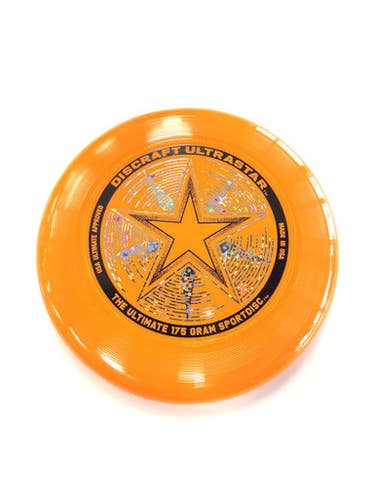 Used Discraft ULTRA STAR 175G ULTIMATE Other Golf Disc Orange 11860-C000307801