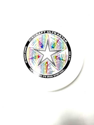 Used Discraft ULTIMATE FRISBEE Other Golf Disc White 11860-C000307790