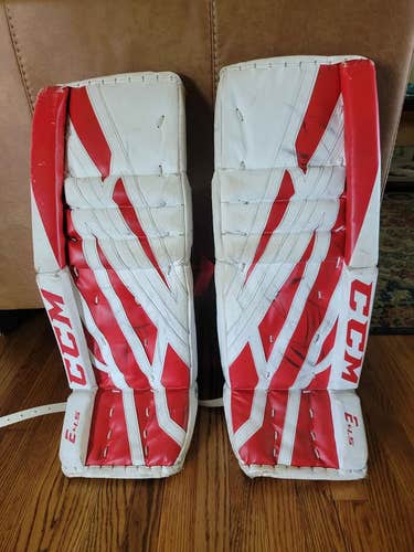 28" CCM EFlex 4.5 Goalie Leg Pads (Used)