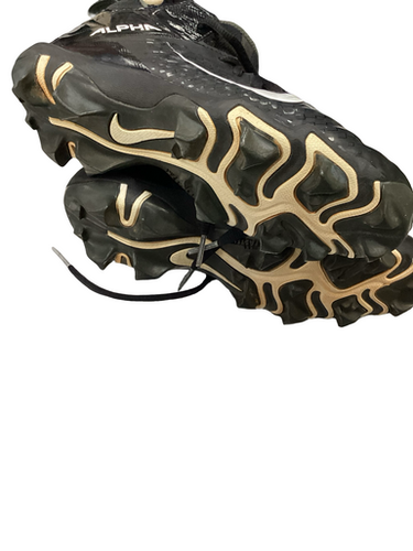 Used Nike ALPHA CLEATS BB/SB Cleats Black Junior 04.5 11613-S000180938