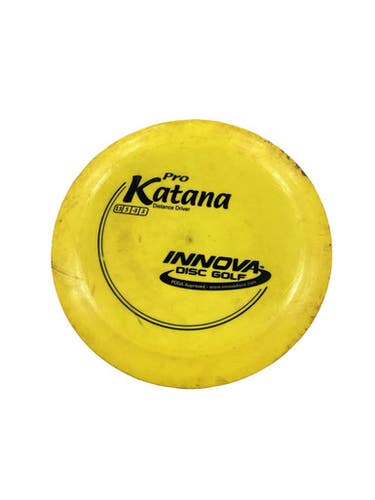Used Innova PRO KATANA Disc Golf Driver Yellow 11347-S000267791