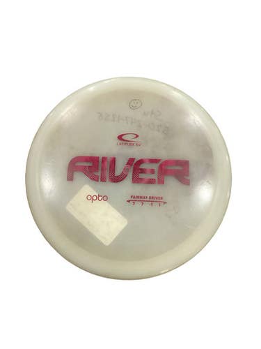Used Latitude 64 OPTO RIVER Disc Golf Driver White 11347-S000267787