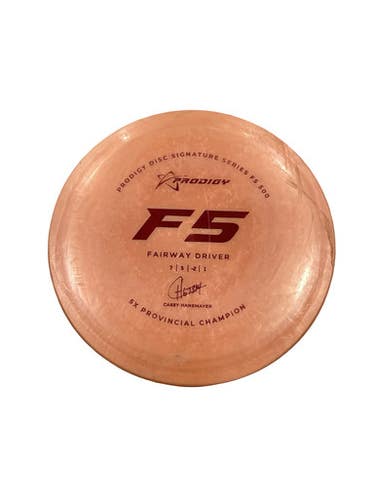 Used Prodigy F5 Disc Golf Driver Orange 11347-S000267788