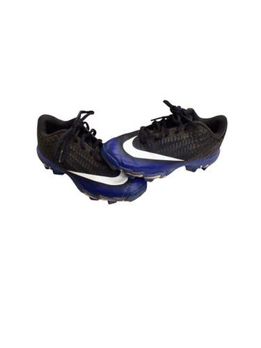 Used Nike VAPOR BB/SB Cleats White/Black/Navy Junior 02.5 11760-S000090848