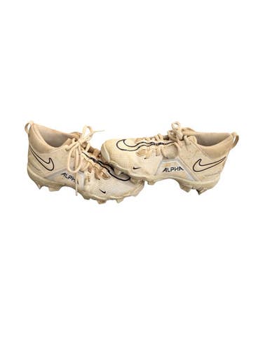 Used Nike ALPHA BB/SB Cleats White Junior 03.5 11760-S000090845