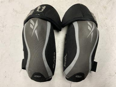 Used Reebok ELBOW GUARDS Senior Elbow Pads Black And Grey LG 11855-S000202356
