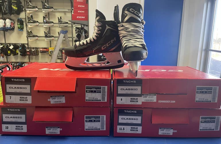 NEW! CCM Tacks Classic Senior Hockey Skates